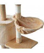 Ansamblu de joaca PAWHUT pentru pisici,cu casuta