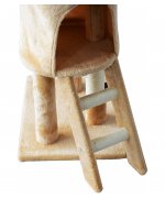 Ansamblu de joaca PAWHUT pentru pisici,cu casuta