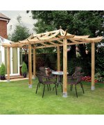 Scaun stivuibil DOREN,maro