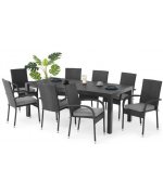 Set 8 scaune si masa extensibila ENCORE/PRESLEY