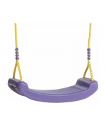 Leagan din plastic turnat prin injectie  PP Lila cu sfori incluse