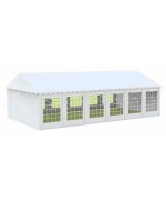CORT 3 X 12 m EVENIMENTE ECONOMY, PVC ALB