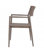 Scaun gradina superpozabil Soria 59.5x55x85.5cm maro-auriu Scaun gradina superpozabil Soria 59.5x55x85.5cm maro-auriu