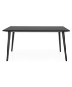 Masa din aluminiu pentru terasa ALBACETE L.152 l.90 H.75 negru