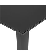 Masa exterior ALBACETE L.280 l.110 H.75 negru