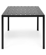 ENCORE Set mobilier terasa gradina, masa si 4 scaune cu spatar reglabil