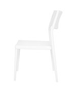 Set 2 scaune si masa exterior CORDOBA SORIA L.60 l.60 H.73 alb