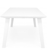 Set 8 scaune si masa exterior ALBACETE SORIA L.240 l.100 H.75 alb kaki