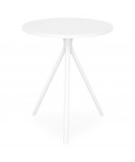 Set 2 scaune si masa exterior ELVAS SORIA H.74 D.60 alb kaki