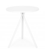 Set 2 scaune si masa exterior ELVAS SORIA H.74 D.60 alb kaki