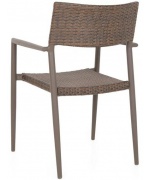 Scaun gradina superpozabil Soria 59.5x55x85.5cm maro-auriu Scaun gradina superpozabil Soria 59.5x55x85.5cm maro-auriu