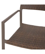 Scaun gradina superpozabil Soria 59.5x55x85.5cm maro-auriu Scaun gradina superpozabil Soria 59.5x55x85.5cm maro-auriu