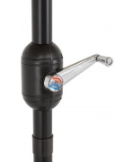 Umbrela rotunda Sunset,D.300cm