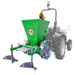 Masina de plantat cartofi 1 rand-tractor 15 / 26CP