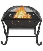 Vatra de foc cu vatrai XXL, 62 cm