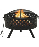 Vatra de foc cu vatrai XXL,68 cm