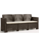 Set mobilier de gradina, Alabama 3, maro