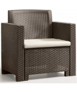 Set mobilier de gradina, Alabama 3, maro