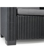 Set mobilier de gradina Moreea,Grafit