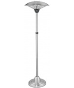 Incalzitor de terasa electric infrarosu 2,1 kW Enders Barcelona 4906 argintiu