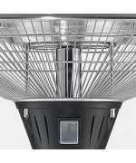 Incalzitor de terasa electric infrarosu 2,1 kW Enders Barcelona 4906 argintiu