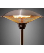 Incalzitor de terasa electric infrarosu 2,1 kW Enders Barcelona 4906 argintiu