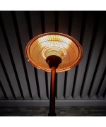 Incalzitor de terasa electric infrarosu 2,1 kW Enders Barcelona 4906 argintiu