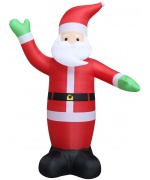 Mos Craciun gonflabil, LED, 600 cm XXL