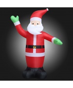 Mos Craciun gonflabil, LED, 600 cm XXL