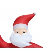 Mos Craciun gonflabil, LED, 600 cm XXL