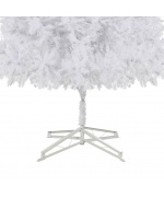 Brad de Craciun artificial, alb, 500 cm