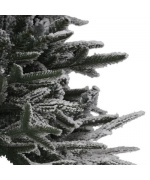 Pom de Craciun artificial cu zapada, verde, 240 cm, PVC