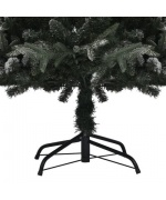 Pom de Craciun artificial cu zapada, verde, 240 cm, PVC