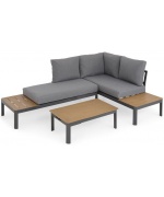Set mobilier LOTUS gradina/terasa, coltar 3 piese