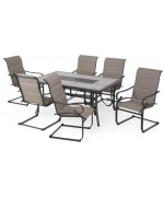 Set mobilier CARLY gradina/terasa, 6 scaune