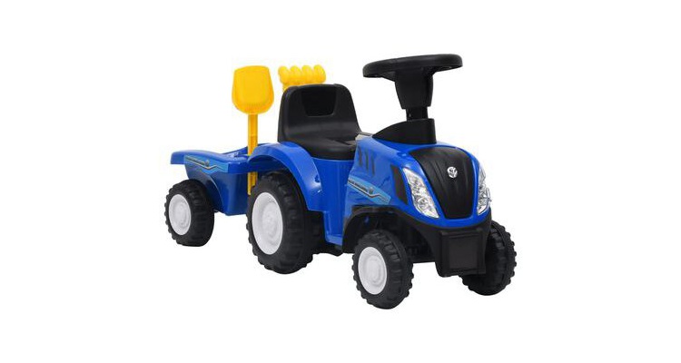 Tractor pentru copii New Holland, albastru Alti producatori
