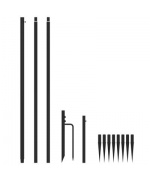 Cascada lumini pentru brad de Craciun 400 LED-uri colorat 2,5 m