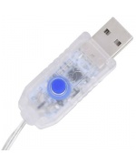 Decoratiune de Craciun ren, 90 leduri, 60x16x100 cm, acril