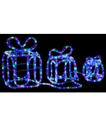 Decoratiune Craciun cutii de cadou 180 leduri interior/exterior