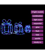 Decoratiune Craciun cutii de cadou 180 leduri interior/exterior