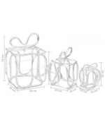 Decoratiune Craciun cutii de cadou 180 leduri interior/exterior