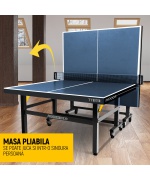 Masa ping pong PROGRESSIVE Flip TT 150i OCEAN BLUE