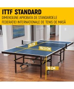 Masa ping pong PROGRESSIVE Flip TT 150i OCEAN BLUE