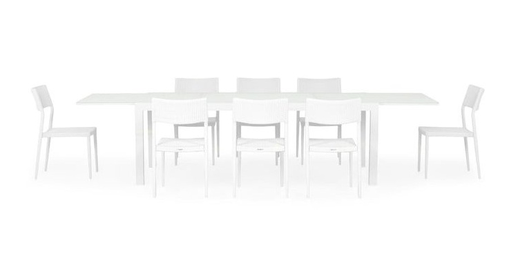 Set mobilier ARTIMES/SORIA terasa si gradina, 8 scaune si masa extensibila Alti producatori