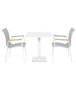 Set mobilier ARAGON/STREAM terasa si gradina, 2 scaune si masa