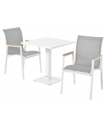 Set mobilier ARAGON/STREAM terasa si gradina, 2 scaune si masa