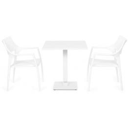 Set mobilier ARAGON/GOLF terasa si gradina, 2 scaune si masa