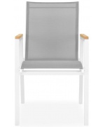 Set mobilier ARTIMES/STREAM terasa si gradina, 8 scaune si masa extensibila