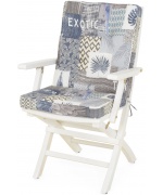 Scaun pliabil cu brate TROPICAL