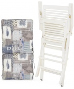 Scaun pliabil cu brate TROPICAL